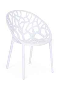 Кухонное кресло BUSH (mod.017) пластик 60*58,5*80 белый, арт.11725 в Первоуральске