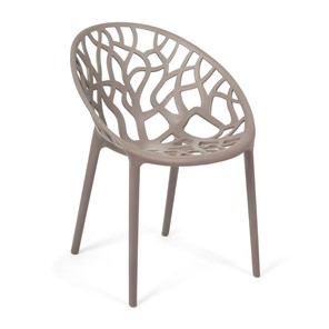 Кресло кухонное BUSH (mod.017) пластик 60*58,5*80 серый, арт.14104 в Тавде
