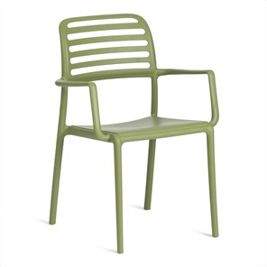 Кресло обеденное VALUTTO (mod.54) пластик, 58х57х86, Pale green (бледно-зеленый) арт.19407 в Тавде