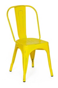Кухонный стул LOFT CHAIR (mod. 012) 45х35х85 желтый/yellow vintage арт.11719 в Первоуральске