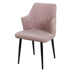 Обеденный стул Николь СРП-017 Велюр дрим пастельно-розовый в Первоуральске