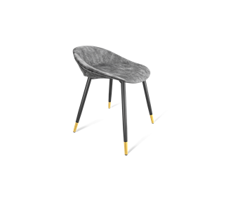 Обеденный стул SHT-ST19-SF1 / SHT-S95-1 (дымный/черный муар/золото) в Ирбите
