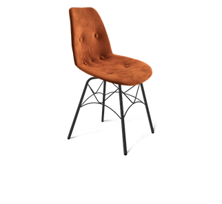 Обеденный стул SHT-ST29-C2 / SHT-S107 (песчаная буря/черный муар) в Екатеринбурге - предосмотр
