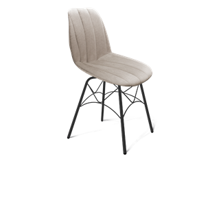 Обеденный стул SHT-ST29-С1 / SHT-S107 (лунный камень/черный муар) в Асбесте