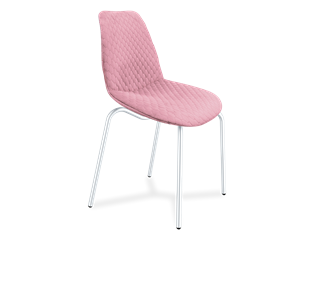 Обеденный стул SHT-ST29-С22 / SHT-S130 HD (розовый зефир/хром лак) в Полевском