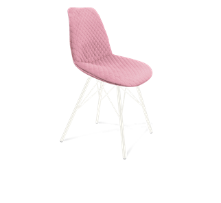 Обеденный стул SHT-ST29-С22 / SHT-S37 (розовый зефир/белый муар) в Ревде