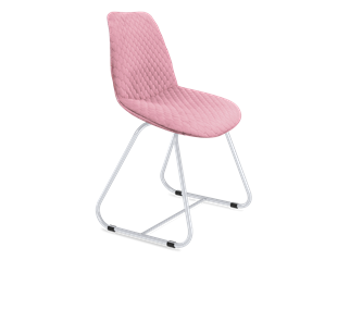 Обеденный стул SHT-ST29-С22 / SHT-S38 (розовый зефир/хром лак) в Новоуральске