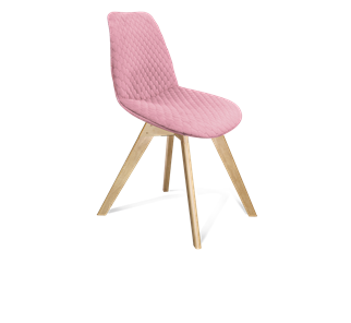Обеденный стул SHT-ST29-С22 / SHT-S39 (розовый зефир/прозрачный лак) в Екатеринбурге