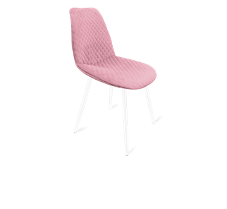Обеденный стул SHT-ST29-С22 / SHT-S95-1 (розовый зефир/белый муар) в Екатеринбурге