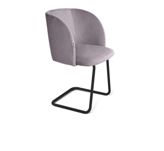 Обеденный стул SHT-ST33 / SHT-S45-1 (сиреневая орхидея/черный муар) в Кушве