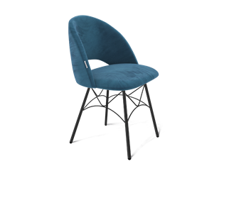Обеденный стул SHT-ST34 / SHT-S107 (тихий океан/черный муар) в Кушве