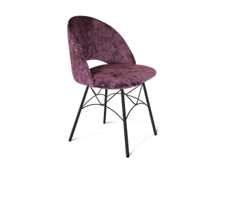 Обеденный стул SHT-ST34 / SHT-S107 (вишневый джем/черный муар) в Екатеринбурге - предосмотр