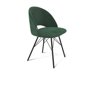 Обеденный стул SHT-ST34 / SHT-S37 (лиственно-зеленый/черный муар) в Кушве