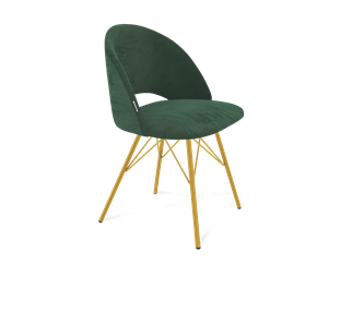 Обеденный стул SHT-ST34 / SHT-S37 (лиственно-зеленый/золото) в Екатеринбурге - предосмотр