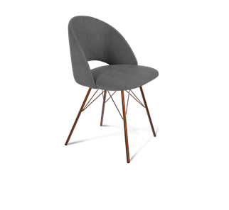 Обеденный стул SHT-ST34 / SHT-S37 (платиново-серый/медный металлик) в Артемовском