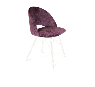 Обеденный стул SHT-ST34 / SHT-S37 (вишневый джем/белый муар) в Асбесте