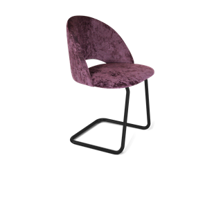 Обеденный стул SHT-ST34 / SHT-S45-1 (вишневый джем/черный муар) в Кушве