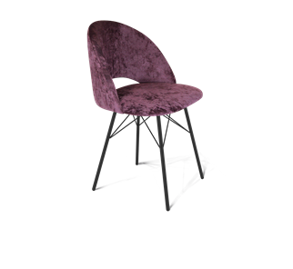 Обеденный стул SHT-ST34 / SHT-S64 (вишневый джем/черный муар) в Кушве