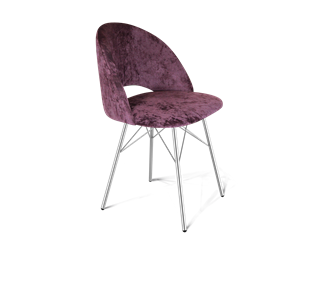 Обеденный стул SHT-ST34 / SHT-S64 (вишневый джем/хром лак) в Ревде