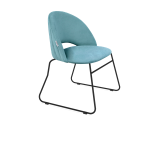 Обеденный стул SHT-ST34-1 / SHT-S167 (голубая пастель/черный муар) в Ревде