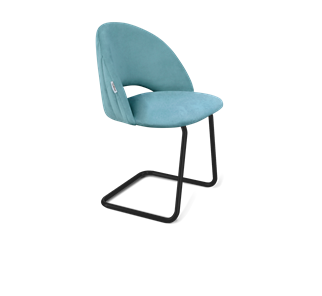 Обеденный стул SHT-ST34-1 / SHT-S45-1 (голубая пастель/черный муар) в Ревде