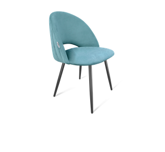 Обеденный стул SHT-ST34-1 / SHT-S95-1 (голубая пастель/черный муар) в Ревде
