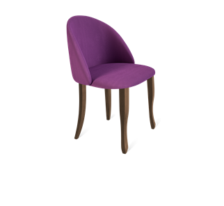Обеденный стул SHT-ST35 / SHT-S122 (ягодное варенье/темный орех/черный муар) в Ревде