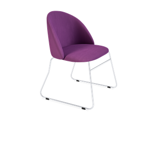 Обеденный стул SHT-ST35 / SHT-S167 (ягодное варенье/хром лак) в Кушве