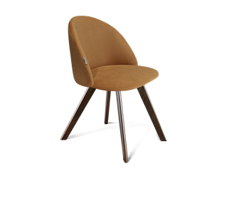 Обеденный стул SHT-ST35 / SHT-S39 (горчичный/венге) в Ревде
