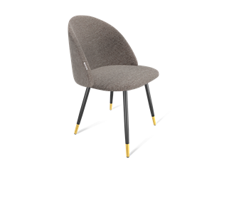 Обеденный стул SHT-ST35 / SHT-S95-1 (тростниковый сахар/черный муар/золото) в Ревде