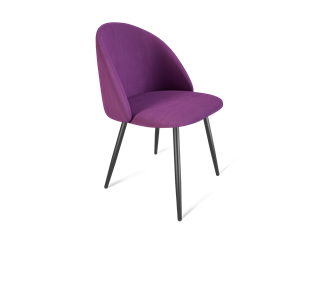 Обеденный стул SHT-ST35 / SHT-S95-1 (ягодное варенье/черный муар) в Богдановиче