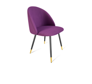 Обеденный стул SHT-ST35 / SHT-S95-1 (ягодное варенье/черный муар/золото) в Кушве
