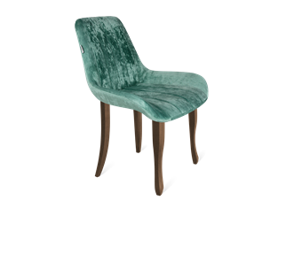 Обеденный стул SHT-ST37 / SHT-S122 (зеленый чай/темный орех/черный муар) в Ревде