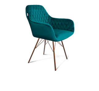 Обеденный стул SHT-ST38 / SHT-S37 (альпийский бирюзовый/медный металлик) в Ревде