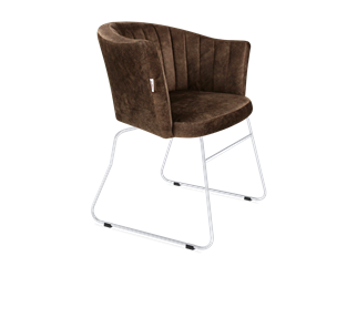 Обеденный стул SHT-ST42-1 / SHT-S167 (кофейный трюфель/хром лак) в Красноуфимске