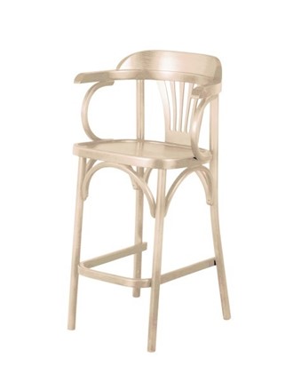 Барный стул 650 твердый (беленый дуб) в Артемовском - изображение