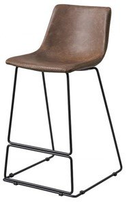 Полубарный стул CQ-8347B brown 2075 в Каменске-Уральском