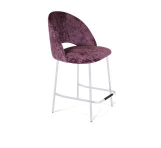 Полубарный стул SHT-ST34 / SHT-S29P-1 (вишневый джем/хром лак) в Кушве