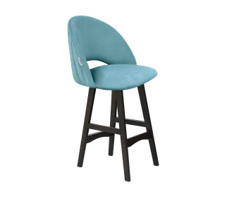 Полубарный стул SHT-ST34-1 / SHT-S65-1 (голубая пастель/венге) в Ревде
