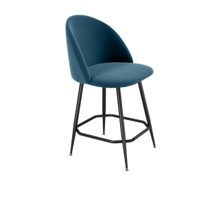 Полубарный стул SHT-ST35 / SHT-S148-1 (тихий океан/черный муар) в Ревде