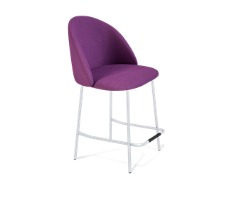Полубарный стул SHT-ST35 / SHT-S29P-1 (ягодное варенье/хром лак) в Ревде