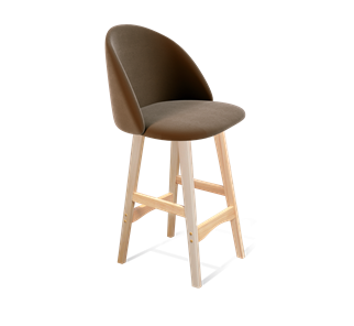 Полубарный стул SHT-ST35 / SHT-S65-1 (кофейный ликер/прозрачный лак) в Ревде