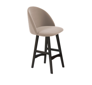 Полубарный стул SHT-ST35 / SHT-S65-1 (латте/венге) в Ревде