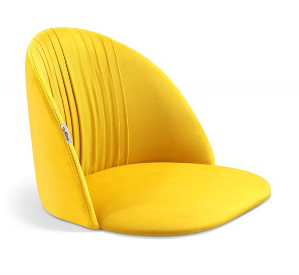 Полубарный стул SHT-ST35-1 / SHT-S29P-1 (имперский жёлтый/белый муар) в Екатеринбурге - изображение 1