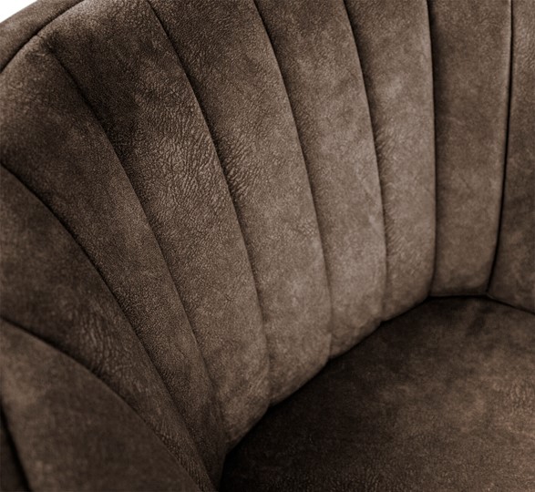 Полубарный стул SHT-ST42-1 / SHT-S148-1 (кофейный трюфель/черный муар) в Первоуральске - изображение 6