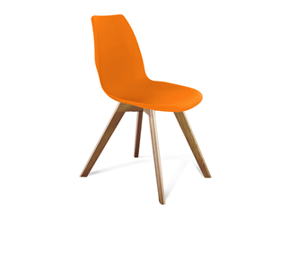 Обеденный стул SHT-ST29/S39 (оранжевый ral2003/светлый орех) в Тавде