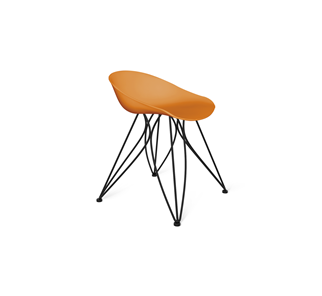 Кухонный стул SHT-ST19/S113 (оранжевый/черный муар) в Ревде