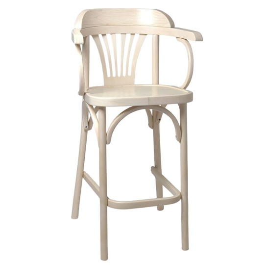 Барный стул 650 твердый (беленый дуб) в Ревде - изображение 1