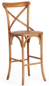 Барный кухонный стул CROSS BAR (mod.CE6002) 49,5х52,5х117 Груша (№3) арт.12820 в Екатеринбурге