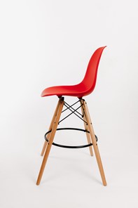 Барный стул DSL 110 Wood bar (красный) в Ревде - предосмотр 3